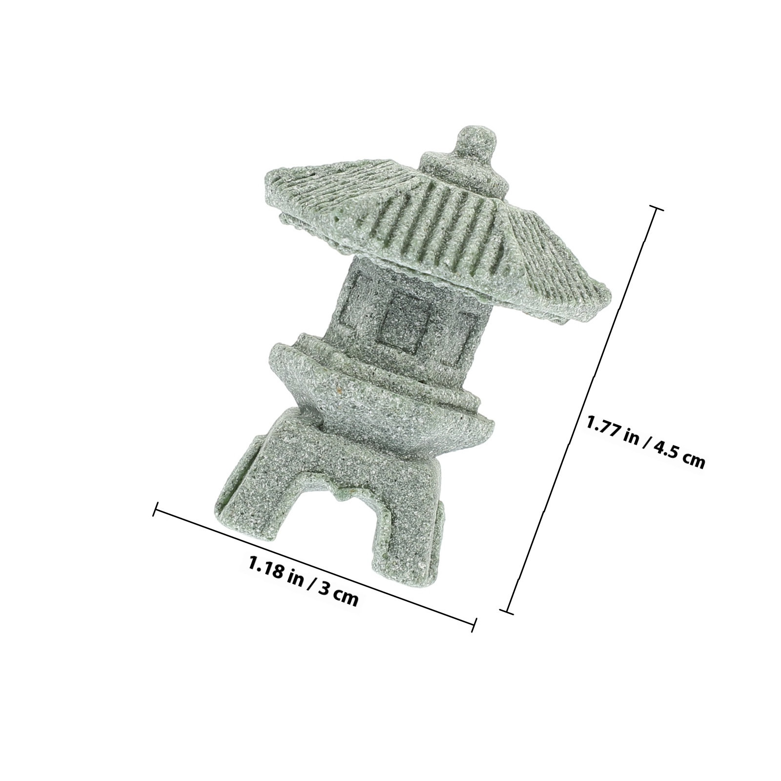 Stone Mini Pagoda Statue Japan - огляд і ціна Succulent Arrangement Mini